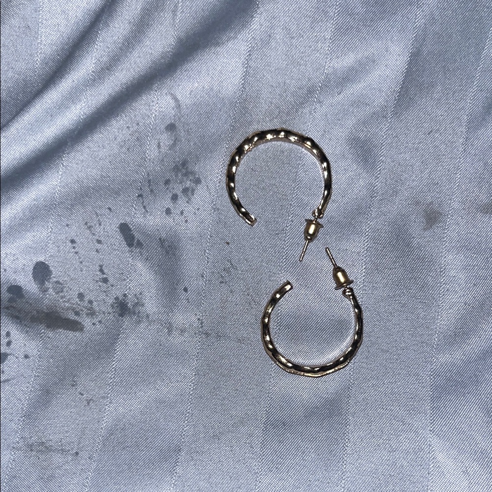 Elegant Gold Hoop Earrings